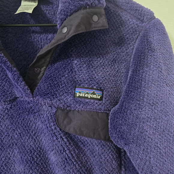 Patagonia Re Tool Snap T Pullover Fleece Sweater In Purple Size XS - Picture 3 of 5